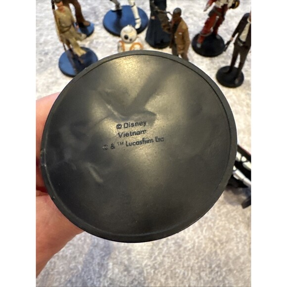 STAR WARS The Force Awakens Cake Topper Figures Lot of 10 - Picture 7 of 7